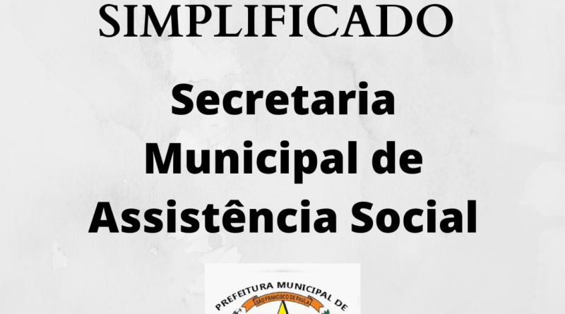 EDITAL Nº01/2021 – PROCESSO SELETIVO SIMPLIFICADO DA SECRETARIA MUNICIPAL DE ASSISTÊNCIA SOCIAL – SMAS DE CERRO NEGRO
