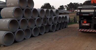 Materiais para realização de obras de canalização chegam ao município de Cerro Negro