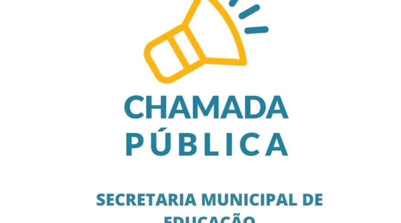 EDITAL DE CHAMADA PÚBLICA Nº 003/2021