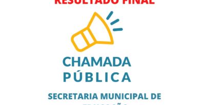 RESULTADO DA CLASSIFICAÇÃO FINAL CHAMADA PÚBLICA Nº 003/2022 - SME