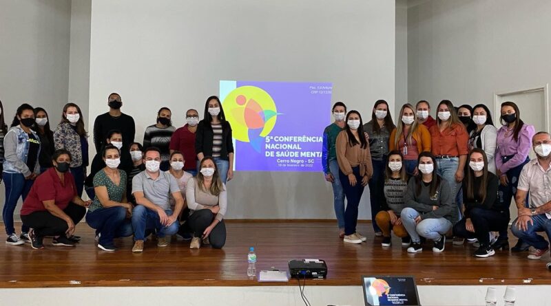 Município de Cerro Negro realiza 1º Conferência Municipal de Saúde Mental