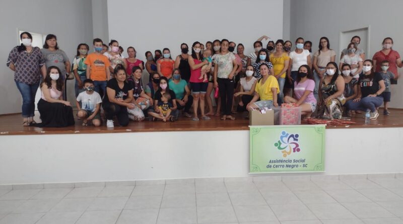 Secretaria Municipal de Assistência Social e CRAS Lúcia Aparecida Mocelin realizam reunião sobre os serviços ofertados para os usuários do município de Cerro Negro