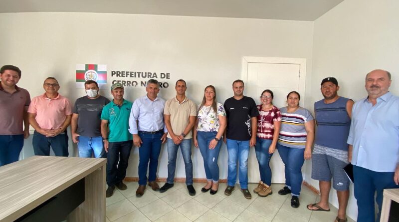 Deputado estadual João Amin visita o município de Cerro Negro