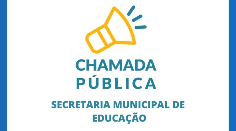 EDITAL DE CHAMADA PÚBLICA EMERGENCIAL Nº 006/2022 - SME