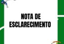 NOTA DE ESCLARECIMENTO